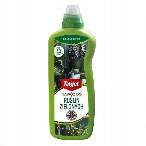 NAWÓZ "TARGET" PŁYN DO ZIELONYCH 1l ZIELONE LIŚCIE (12) NAWÓZ "TARGET" PŁYN DO ZIELONYCH 1l ZIELONE LIŚCIE (12)
