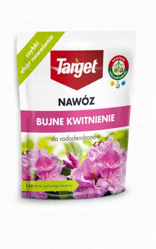 NAWÓZ TARGET ROZP. DO RODODENDRONÓW 150G BUJNE KWITNIENIE