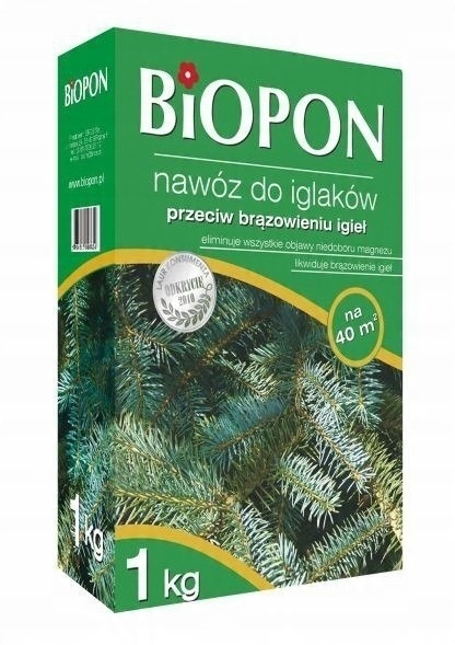 Nawóz do iglaków p.brązowieniu igieł granulat 3kg Nawóz do iglaków p.brązowieniu igieł granulat 3kg