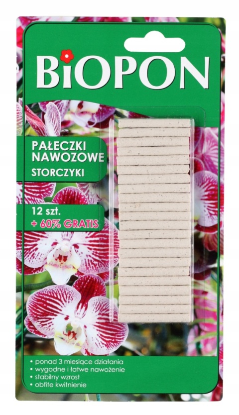 Pałeczki nawozowe dla storczyków - 10 szt. Pałeczki nawozowe dla storczyków - 10 szt.