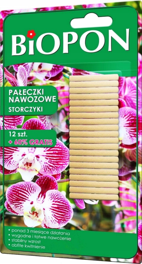 Pałeczki nawozowe dla storczyków - 10 szt. Pałeczki nawozowe dla storczyków - 10 szt.