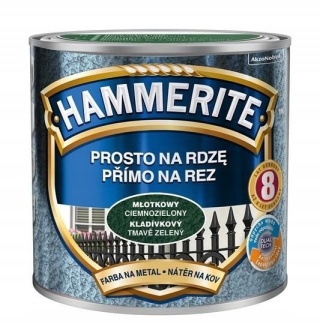 AKZO HAMMERITE Młotkowy Ciemnozielony 0,25L