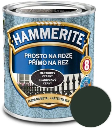 AKZO HAMMERITE Młotkowy Ciemnozielony 0,25L