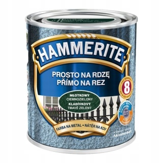 AKZO HAMMERITE Młotkowy Ciemnozielony 0,7L