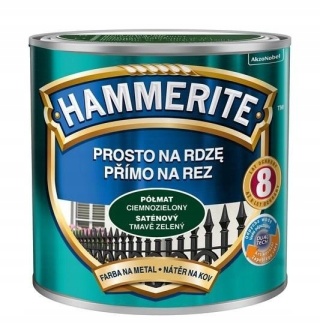 AKZO HAMMERITE Półmat Ciemnozielony 0,25L