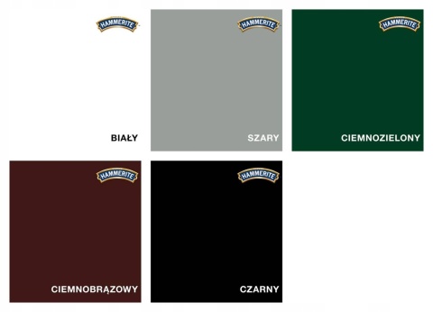 AKZO HAMMERITE Półmat Ciemnozielony 0,25L