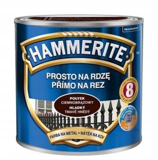 AKZO HAMMERITE Połysk Ciemnobrązowy 0,25L