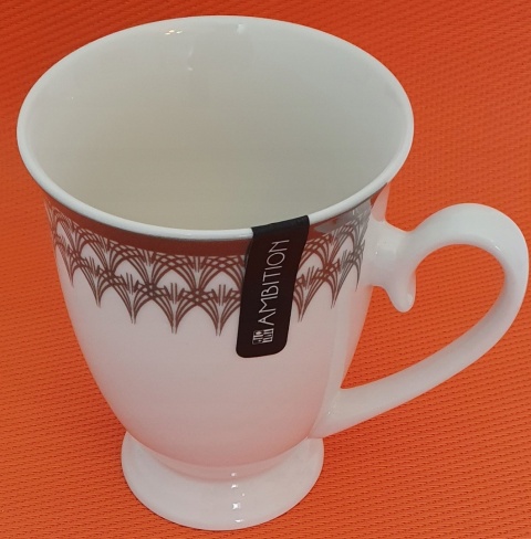 AM-DIANA 300ML KUBEK NBC PLATYNA WZOR 1