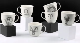 AM-ZODIAC KUBEK 550ML PANNA