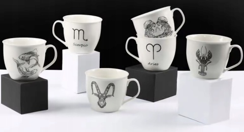 AM-ZODIAC KUBEK 550ML PANNA