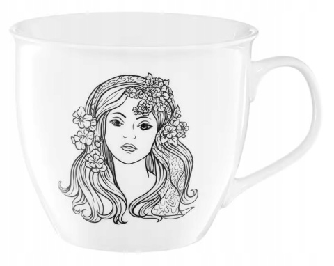 AM-ZODIAC KUBEK 550ML PANNA