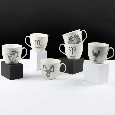 AM-ZODIAC KUBEK 550ML PANNA