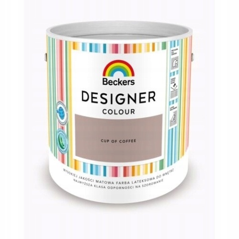 DESIGNER COLOUR CUP COFFEE 2,5L