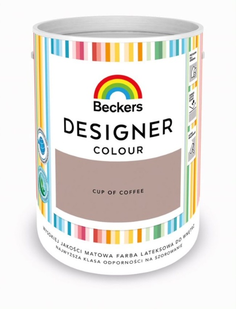 DESIGNER COLOUR CUP COFFEE 5L