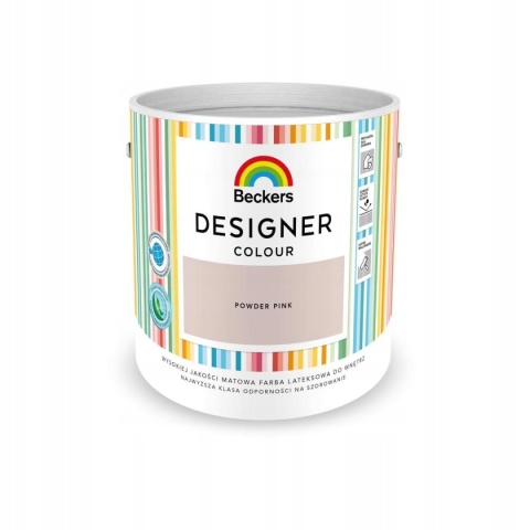 DESIGNER COLOUR POW.PINK 2,5L