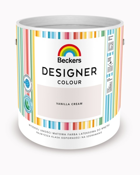DESIGNER COLOUR VANIL. CREM 2,5L
