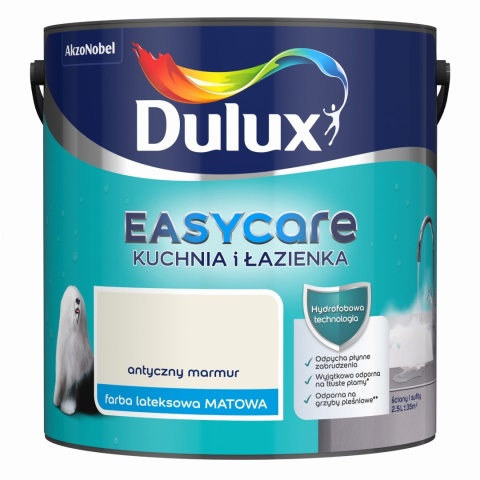 DULUX EASYCARE Kuch.&Łaz. Antyczny marmur 2,5L