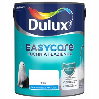 DULUX EASYCARE Kuch.&Łaz. Biała 5L