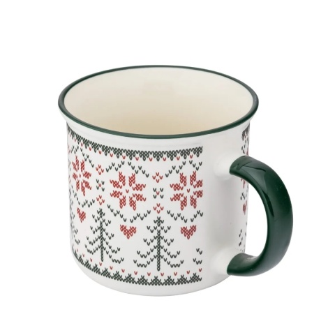 KUBEK PROSTY NBC 400 ML DEK. SCANDI WINTER B