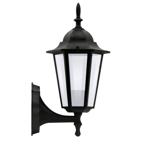 Kinkiet ogrod. POLUX LIGURIA ALU1047IB czarny UP