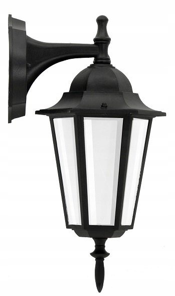 Kinkiet ogrod. POLUX LIGURIA ALU1047IB czarny UP