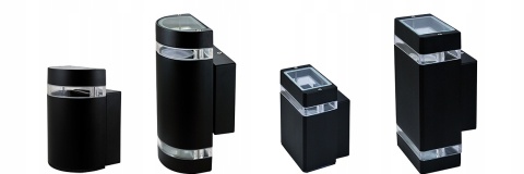 Kinkiet ogrodowy POlUX Gilbert Y218 2*GU10 prostokątny