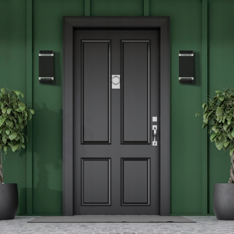 Kinkiet ogrodowy POlUX Gilbert Y218 2*GU10 prostokątny