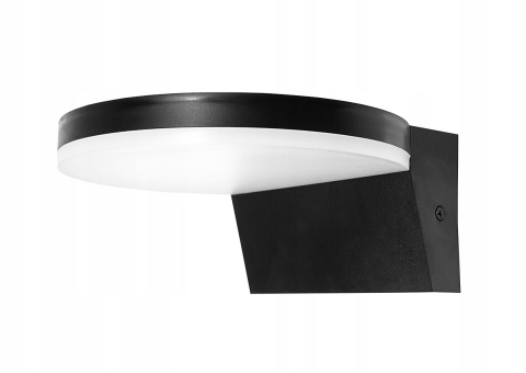 Kinkiet zewn. LED TESA R 4000K czarny