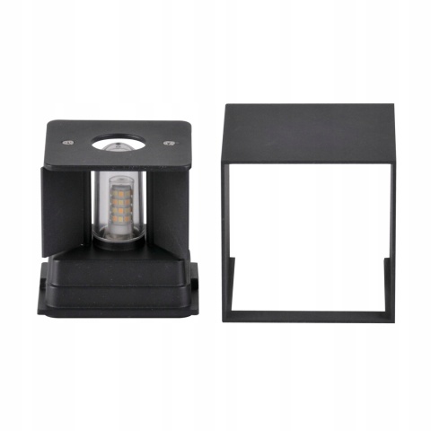 Kinkiet zewnętrzny KIOTO czarny 1xG9