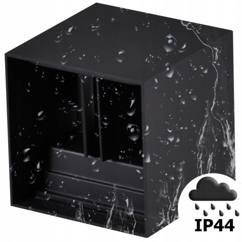 Kinkiet zewnętrzny KIOTO czarny 1xG9