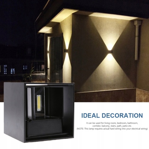 Kinkiet zewnętrzny KIOTO czarny 1xG9