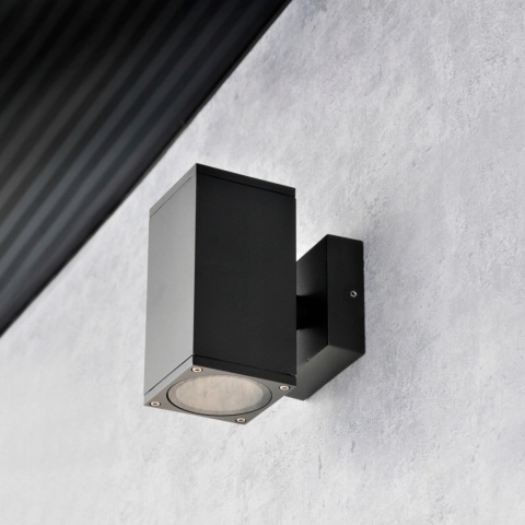 Kinkiet zewnętrzny MORRIS czarny 2xGU10