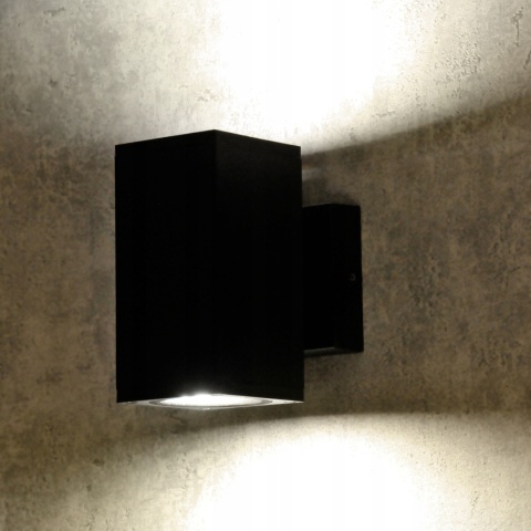 Kinkiet zewnętrzny MORRIS czarny 2xGU10