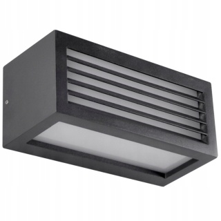 Kinkiet zewnętrzny OSAKA czarny 1xE27 1/6