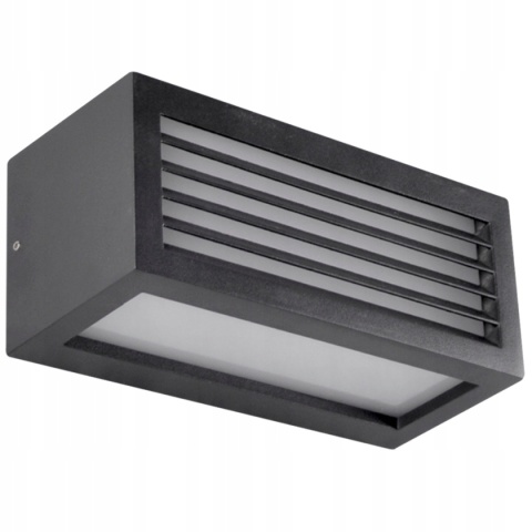 Kinkiet zewnętrzny OSAKA czarny 1xE27 1/6