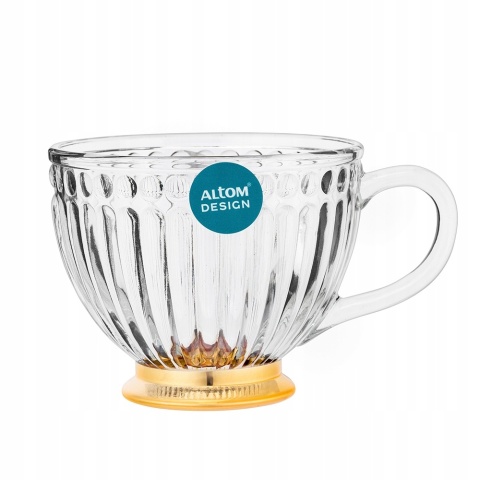 LILY KUBEK NA ZŁOTEJ STOPCE 430ML 761933