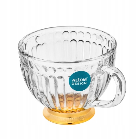 LILY KUBEK NA ZŁOTEJ STOPCE 430ML 761933