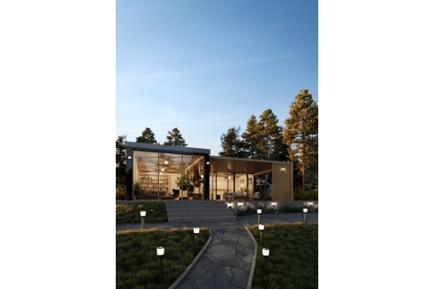 Oprawa ogrodowa TORO-AU, E27, MAX.15W, IP54, AC220-240V, 50-60Hz, kinkiet