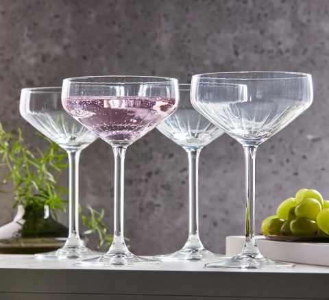 PLISSE KPL.4 KIELISZKÓW PROSSECO 300ML