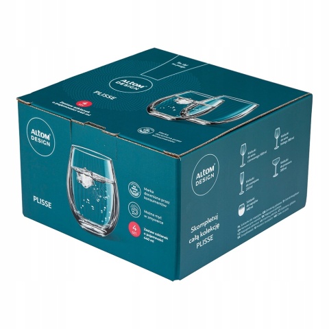 PLISSE KPL.4 SZKLANEK 440ML