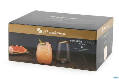 PS-1110597-KPL SZKL N 6EL 350ML ZLOTY R AMBER