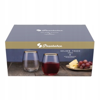 PS-1110951-KPL SZKL 6EL N 570ML ZLOTY R AMBER