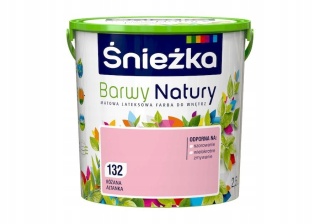 ŚNIEŻKA Barwy Natury Farba Lateksowa różana altanka 132 2,5L