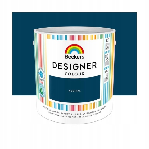 BECKERS Designer Colour farba lateksowa do ścian i sufitów ADMIRAL 2,5L