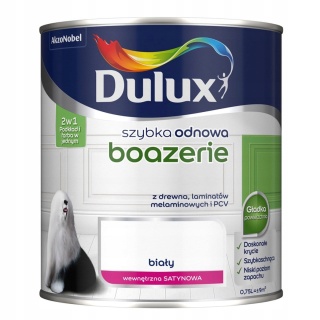 DULUX szyb.odn.boazerieBiały0,75l
