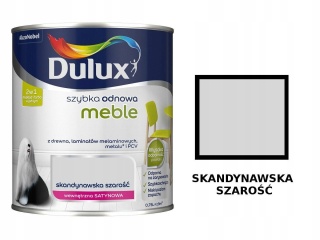 DULUX szyb.odn.meble Skand. szarość0,75l