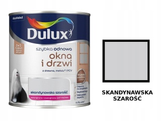 DULUX szyb.odn.okna/drzwiSkand.szarość0,75l