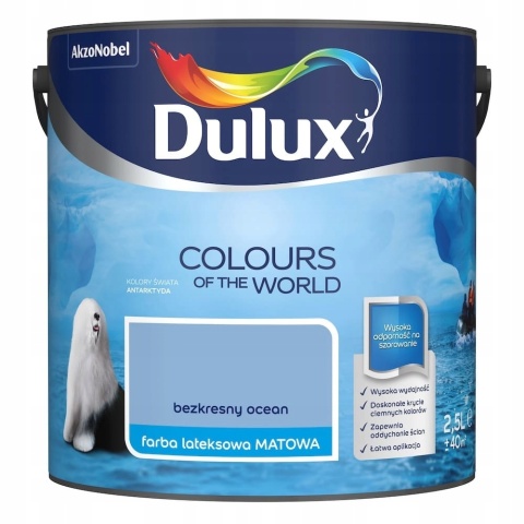 Farba DULUX Kolory Świata Bezkresny Ocean 5L