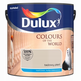 Farba DULUX Kolory Świata Beżowy Pled 2,5L