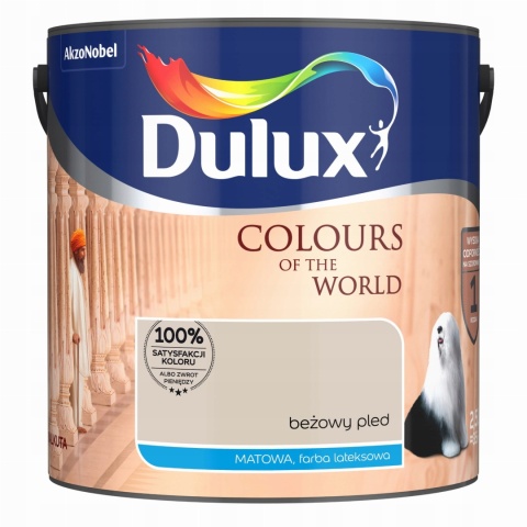 Farba DULUX Kolory Świata Beżowy Pled 2,5L